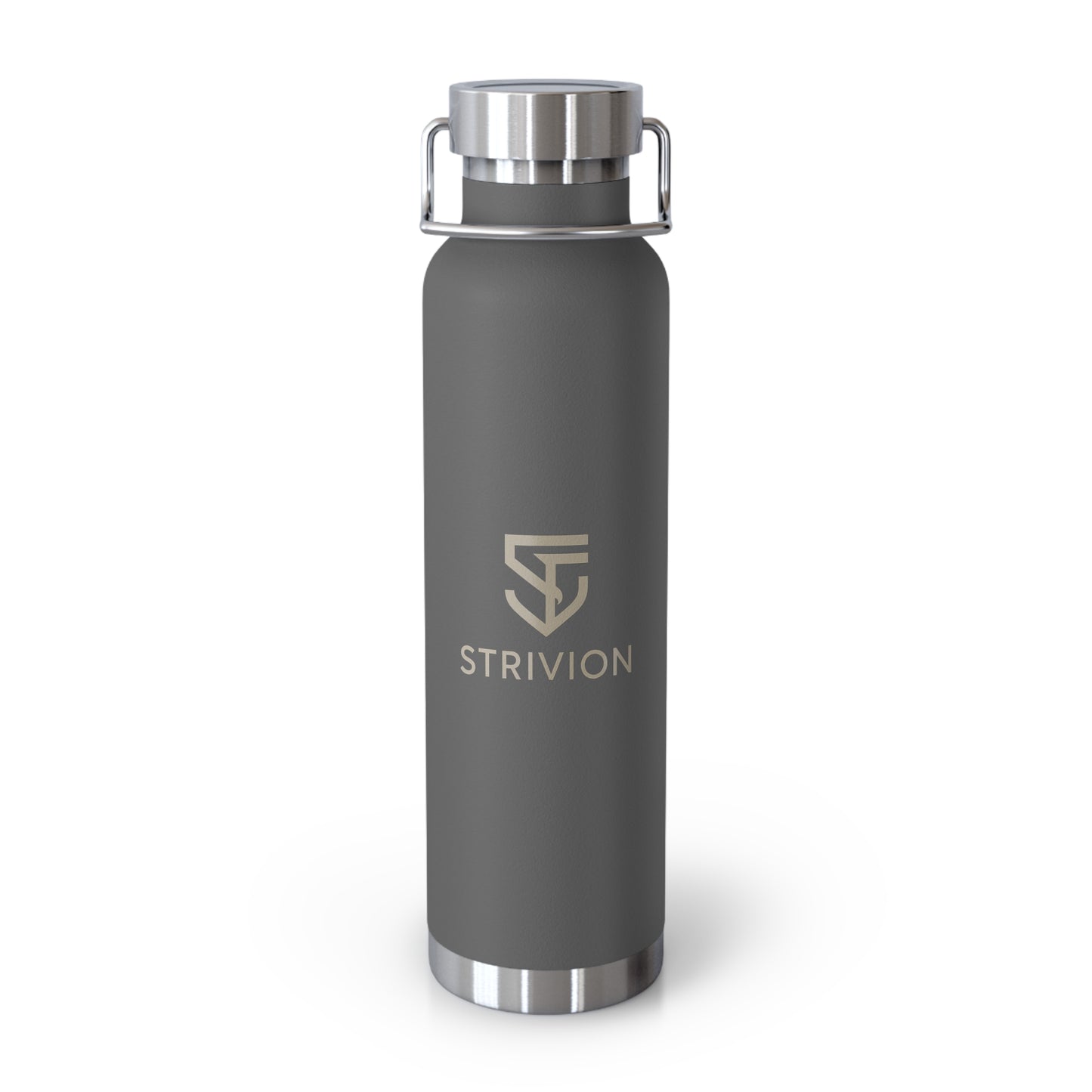 Strivion Elite Copper Vacuum Insulated Water Bottle - 48h Cold / 12h Hot Performance