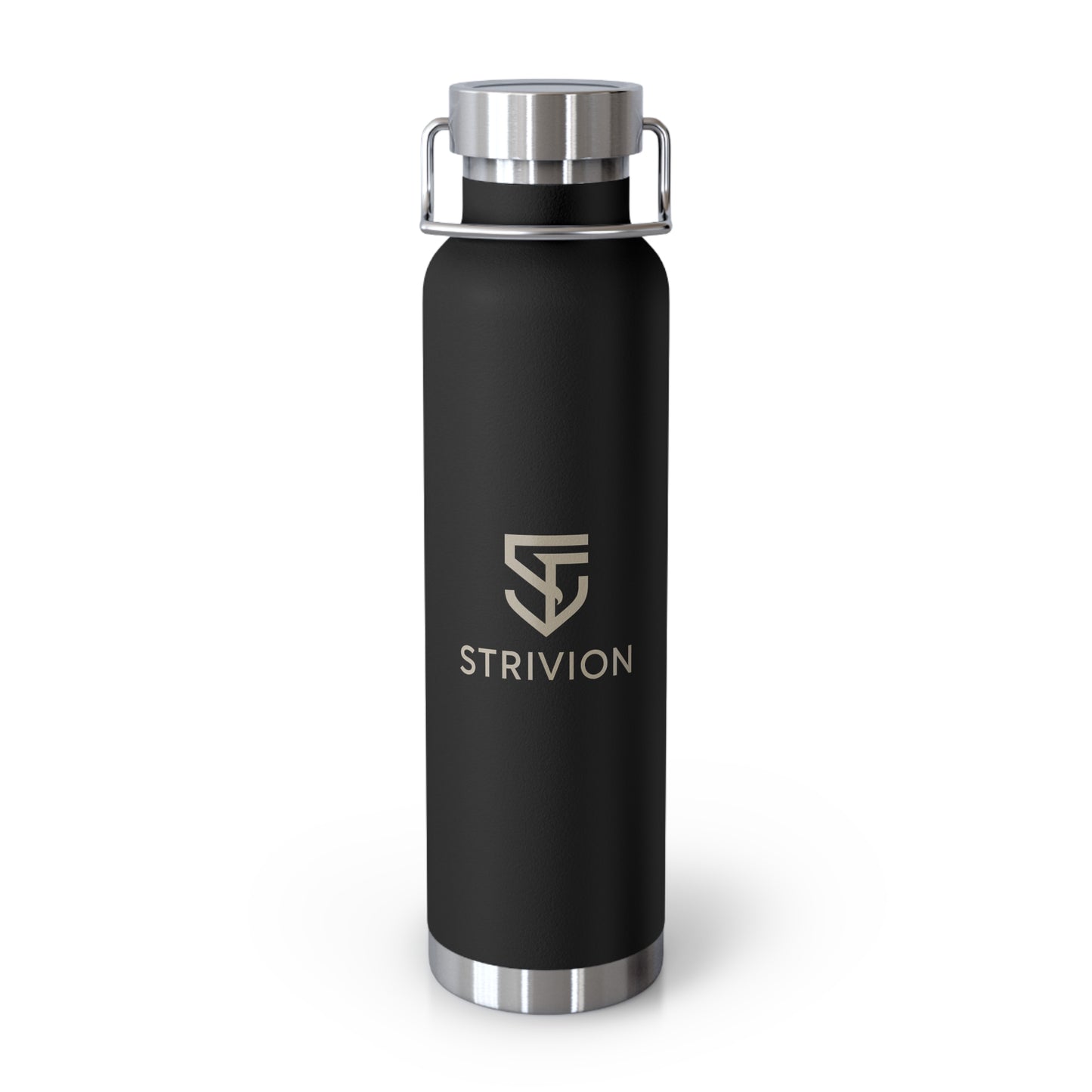 Strivion Elite Copper Vacuum Insulated Water Bottle - 48h Cold / 12h Hot Performance