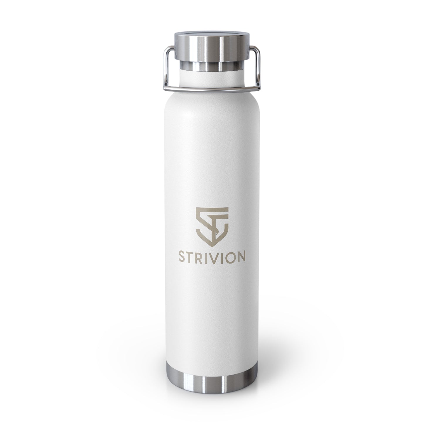 Strivion Elite Copper Vacuum Insulated Water Bottle - 48h Cold / 12h Hot Performance