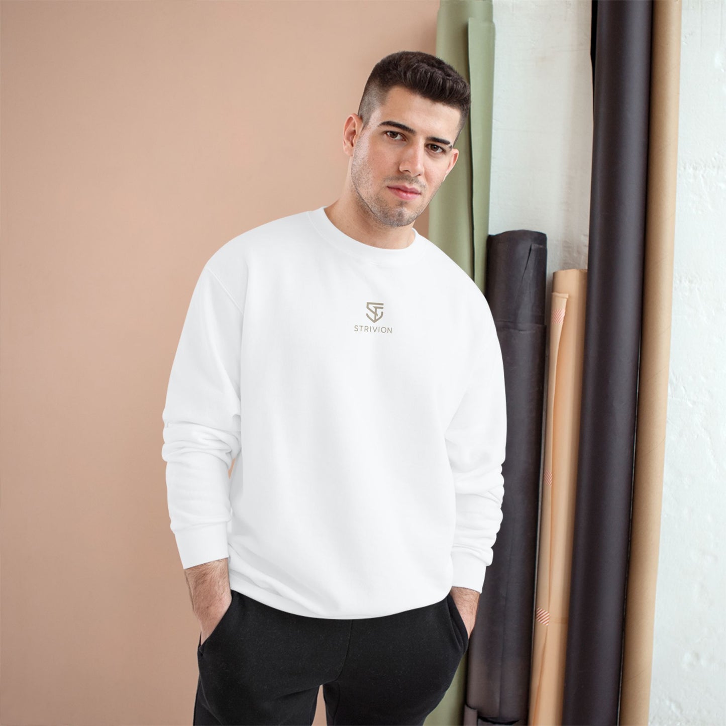 Strivion x Champion Signature Sweatshirt - Excellence in Motion