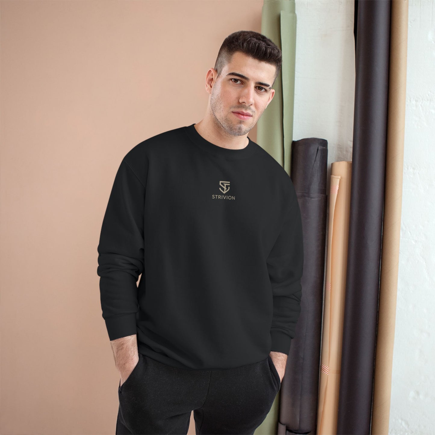 Strivion x Champion Signature Sweatshirt - Excellence in Motion